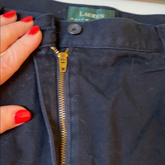 Ralph Lauren Walking Shorts 12 Navy - Picture 4 of 5